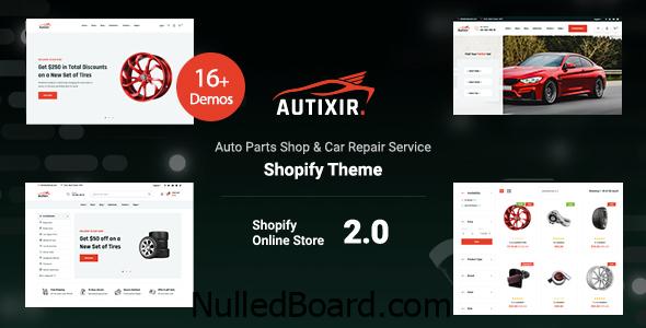 Download Free Autixir – Auto Parts Shop Car Accessories Shopify