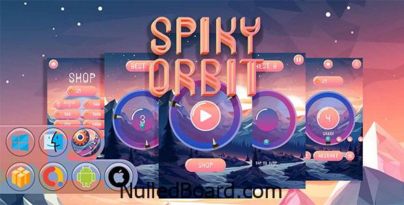 Download Free Spiky Orbit Game Template Nulled