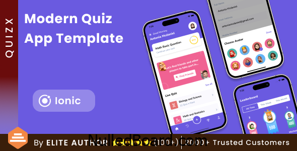 Download Free Modern Quiz Solo App + Multiplayer quiz app