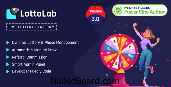 Download Free LottoLab – Live Lottery Platform Nulled