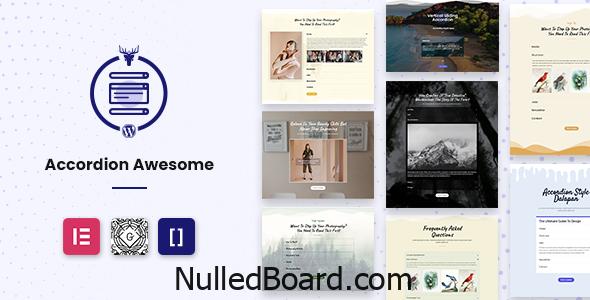 Download Free WordPress Accordion Plugin – Accordion Awesome Pro Nulled