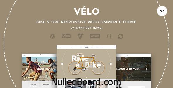 Download Free Velo – Bike Store Responsive Business Theme Nulled