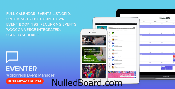 Download Free Eventer – WordPress Event & Booking Manager Plugin
