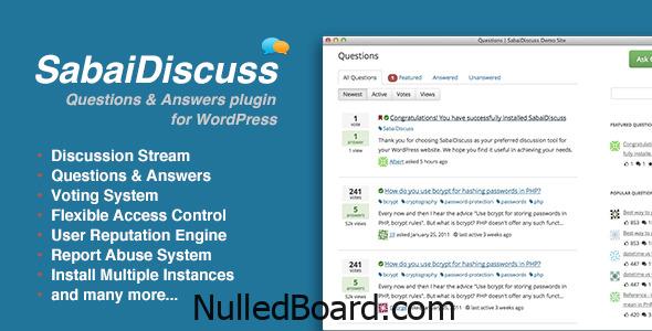 Download Free Sabai Discuss – Q&A forum plugin for WordPress
