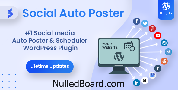 Download Free Social Auto Poster – WordPress Scheduler & Marketing