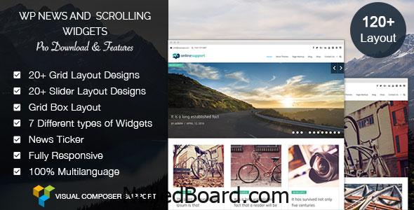 Download Free WP News and Scrolling Widgets Pro – WordPress