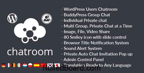 Download Free WordPress BuddyPress Chat Room, Group Chat Plugin Nulled