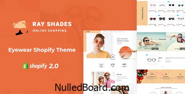 Download Free Rayshades – Eye Glasses Store Shopify Theme Nulled